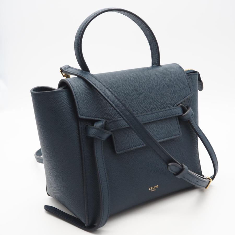 フォピッシュ　引き取り限定！ CELINE（セリーヌ） ☆3日以内返品可☆ 極美品 ナノ ベルトバッグ