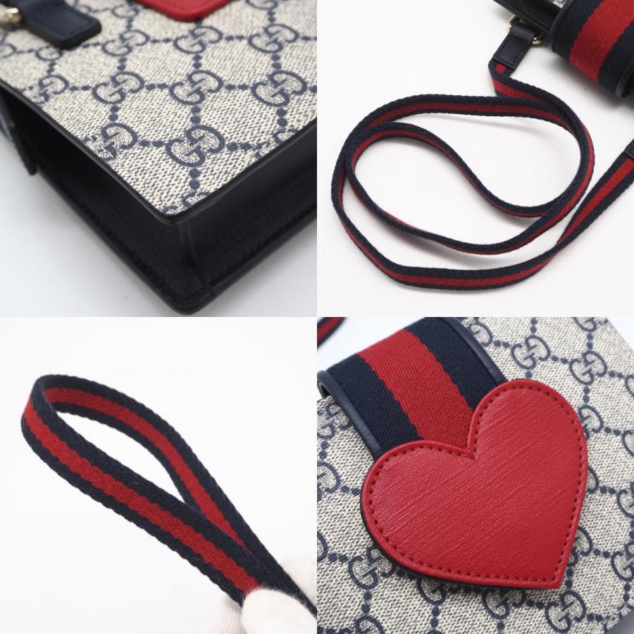 ★3日以内返品可★ 未使用 GUCCI グッチ チルドレンズ GGハート ショルダーミニバッグ 793830 ショルダーバッグ | GUCCI | 08