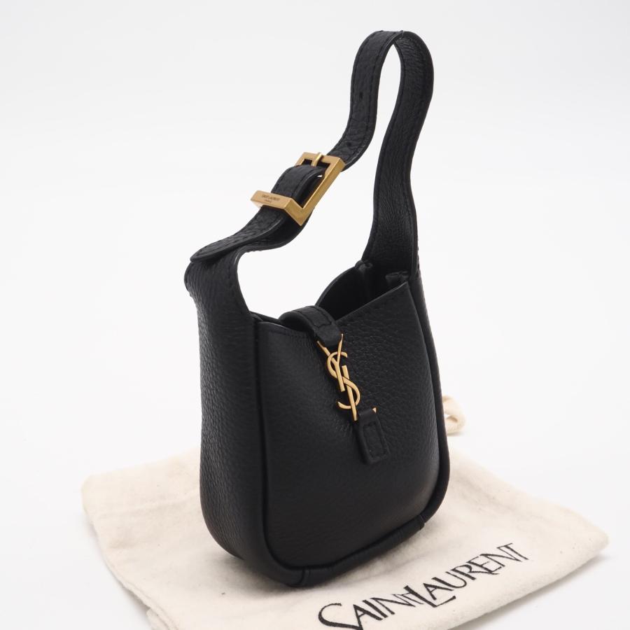 ★3日以内返品可★ 未使用 SAINT LAURENT サンローラン グレインレザー LE 5 A 7 ソフト マイクロ | 