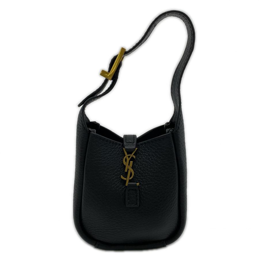 ★3日以内返品可★ 未使用 SAINT LAURENT サンローラン グレインレザー LE 5 A 7 ソフト マイクロ |  | 01