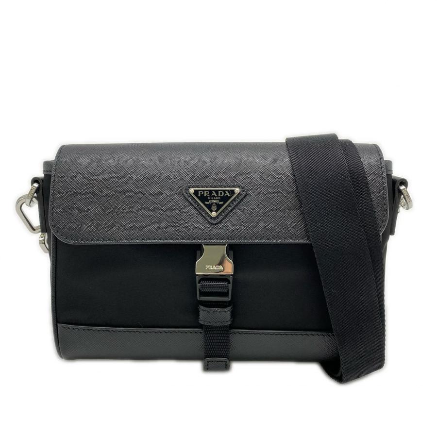 ★3日以内返品可★ 極美品 PRADA プラダ テスートサフィアーノ Re-Nylon ショルダーバッグ 2VD053 | PRADA | 01