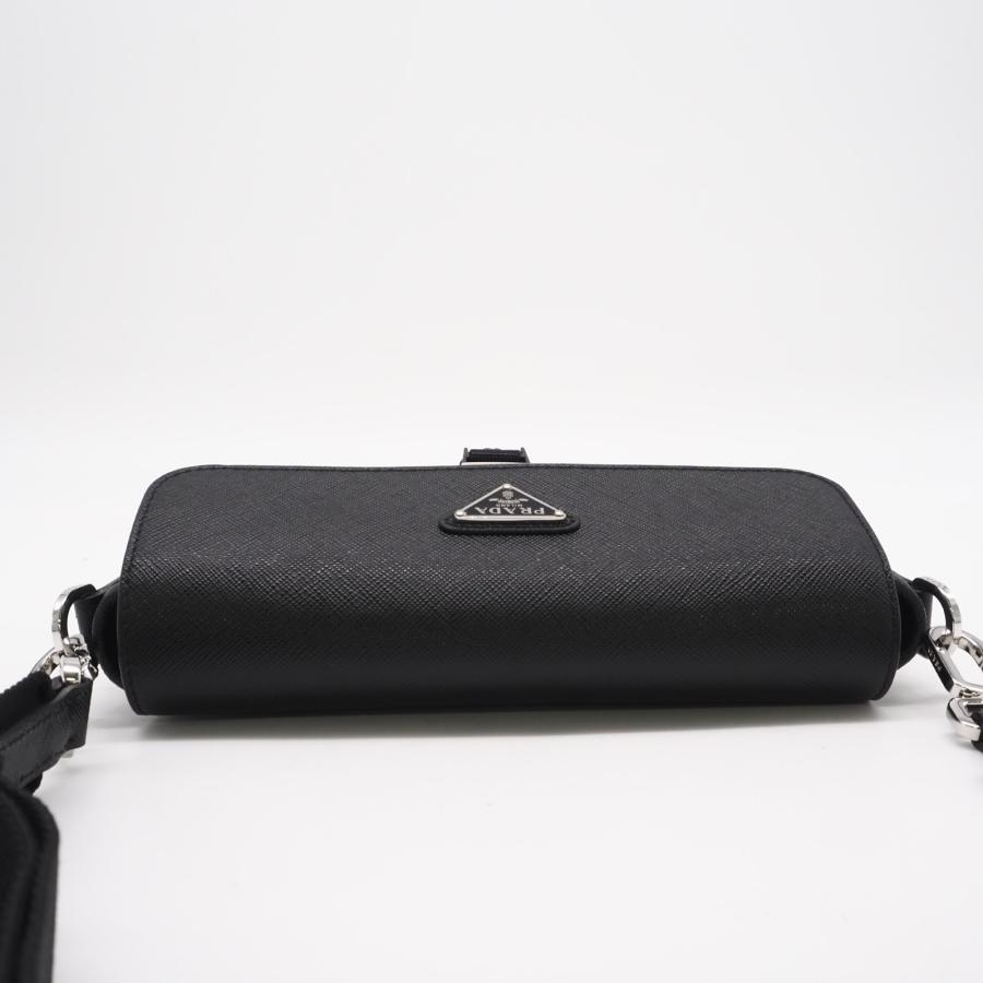 ★3日以内返品可★ 極美品 PRADA プラダ テスートサフィアーノ Re-Nylon ショルダーバッグ 2VD053 | PRADA | 07