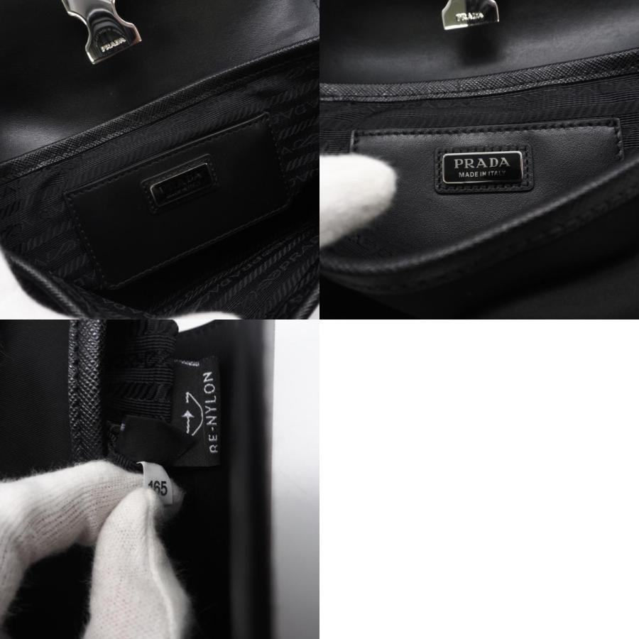 ★3日以内返品可★ 極美品 PRADA プラダ テスートサフィアーノ Re-Nylon ショルダーバッグ 2VD053 | PRADA | 09