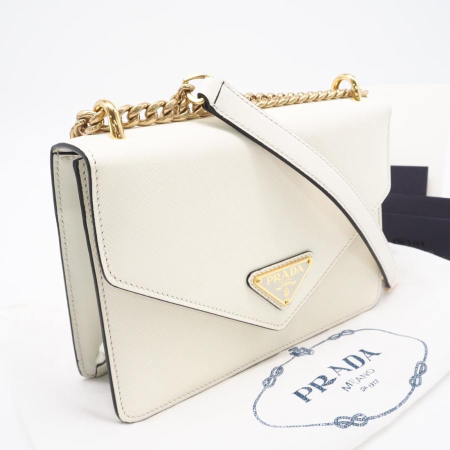 PRADA（プラダ） ☆3日以内返品可☆ 極美品 サフィアーノ チェーン 