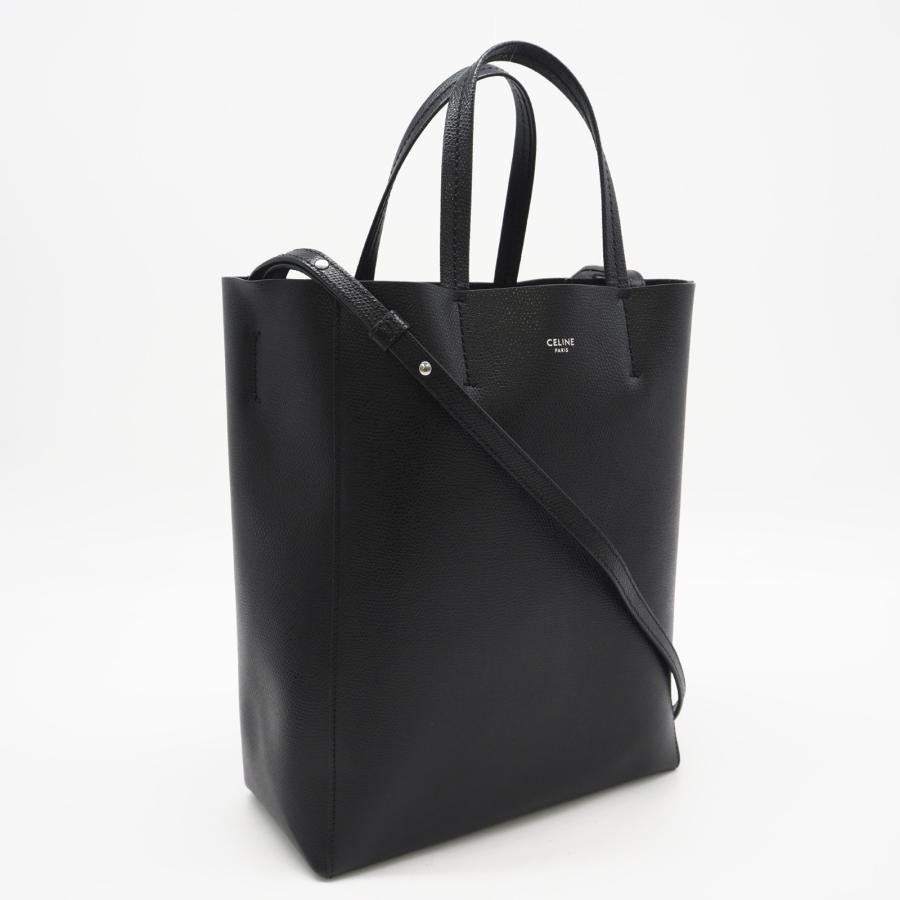★3日以内返品可★ 美品 CELINE セリーヌ カバ スモール トートバッグ 176183 2wayハンドバッグ ブラック | CELINE