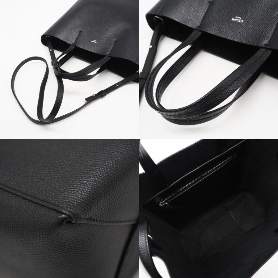 ★3日以内返品可★ 美品 CELINE セリーヌ カバ スモール トートバッグ 176183 2wayハンドバッグ ブラック | CELINE | 08