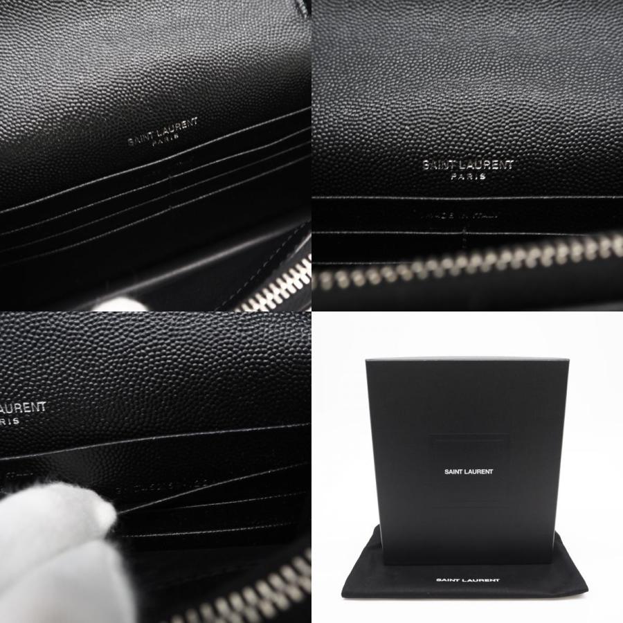 ★3日以内返品可★ 未使用 SAINT LAURENT サンローラン ケイトタッセル スモール チェーンウォレット 452159 ショルダーバッグ ブラック シルバー レザー レディース ☆3日以内返品可☆ 未使用 SAINT LAURENT サンローラン ケイトタッセル