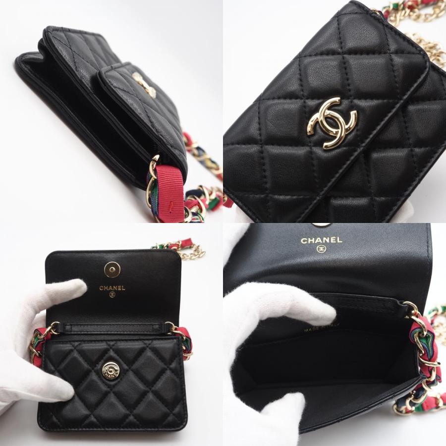 CHANEL シャネル ヴィンテージ チェーンバッグ ミニマトラッセ　ショルダー VINTAGE CHANEL/シャネル】 Matelasse チェーンショルダーバッグ 17