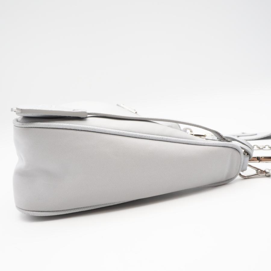 ★3日以内返品可★ 美品 PRADA プラダ Re-Nylon ロゴ ショルダーバッグ フィオルダリーゾ 1BH204 | PRADA | 04