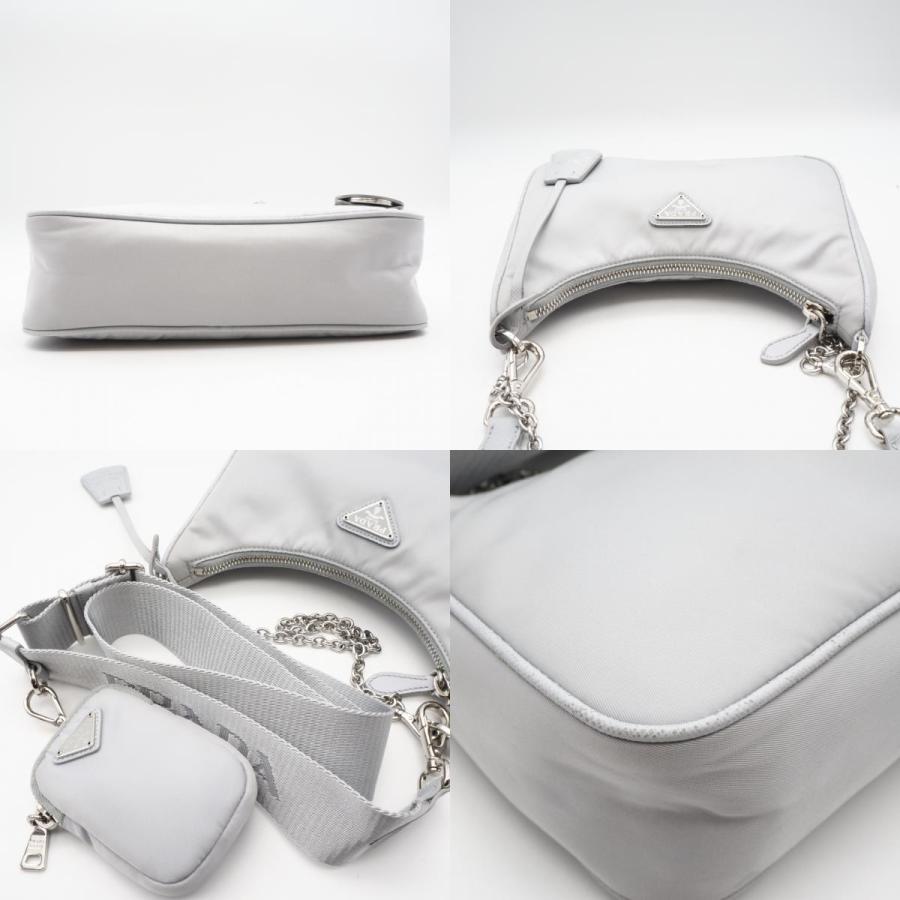 ★3日以内返品可★ 美品 PRADA プラダ Re-Nylon ロゴ ショルダーバッグ フィオルダリーゾ 1BH204 | PRADA | 06