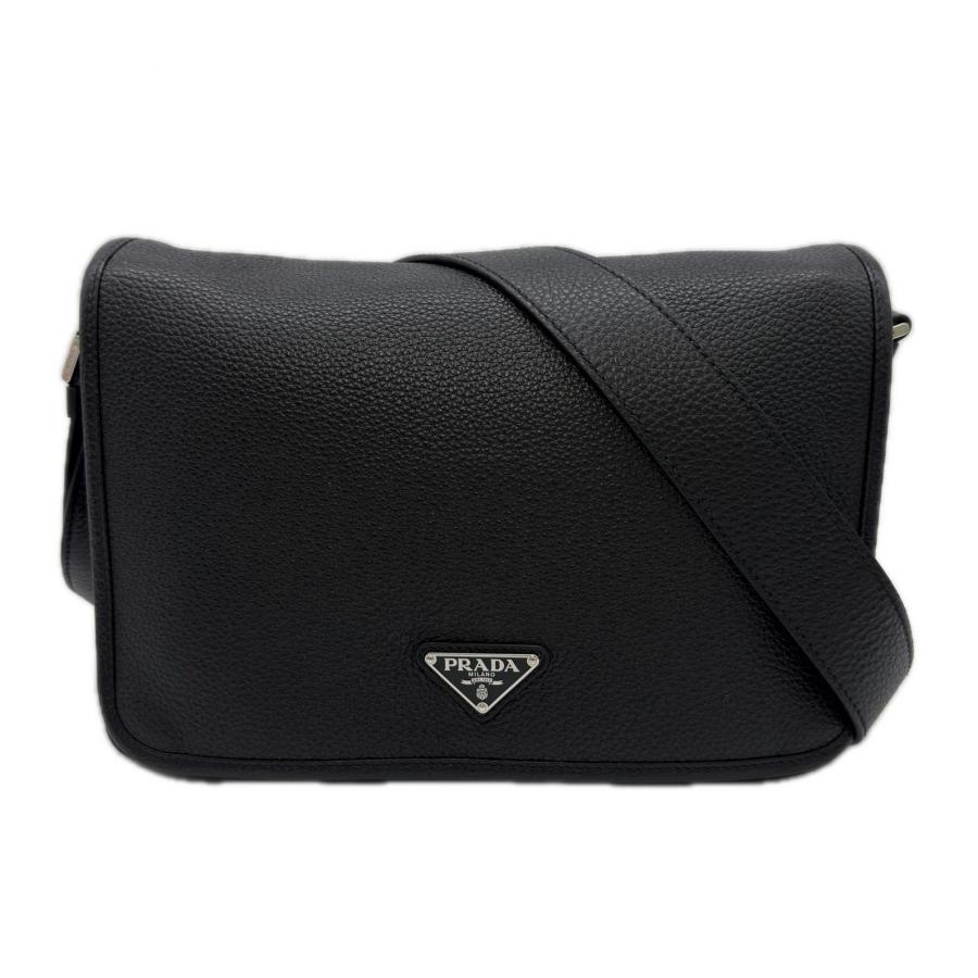 ★3日以内返品可★ 美品 PRADA プラダ レザー トライアングルロゴ ショルダーバッグ 2VD075 ショルダーバッグ | PRADA | 01