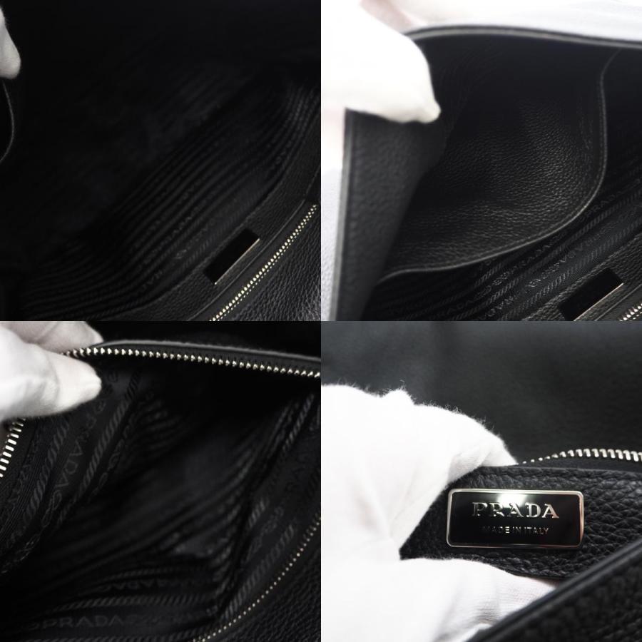 ★3日以内返品可★ 美品 PRADA プラダ レザー トライアングルロゴ ショルダーバッグ 2VD075 ショルダーバッグ | PRADA | 09