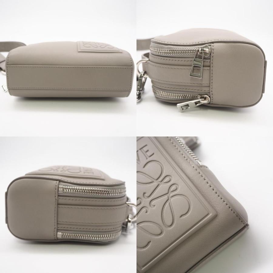 ★3日以内返品可★ 極美品 LOEWE ロエベ アナグラム サテンカーフ クロスボディ カメラバッグ ミニ C565R41X04 | LOEWE | 07