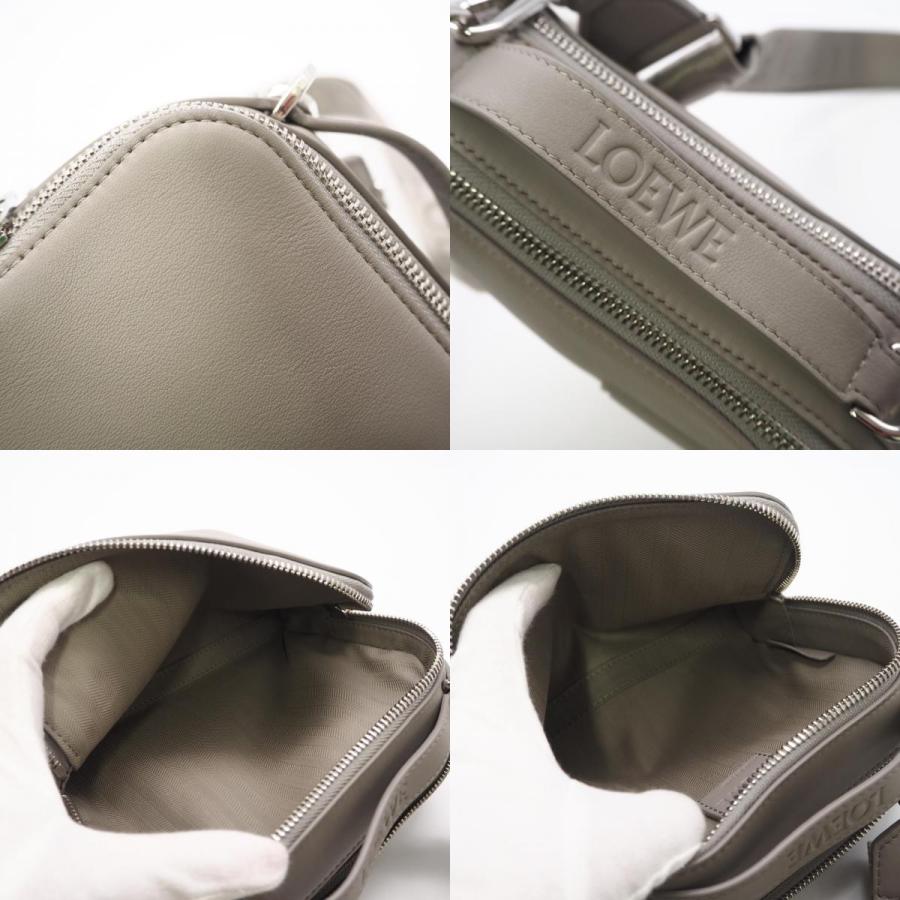 ★3日以内返品可★ 極美品 LOEWE ロエベ アナグラム サテンカーフ クロスボディ カメラバッグ ミニ C565R41X04 | LOEWE | 08