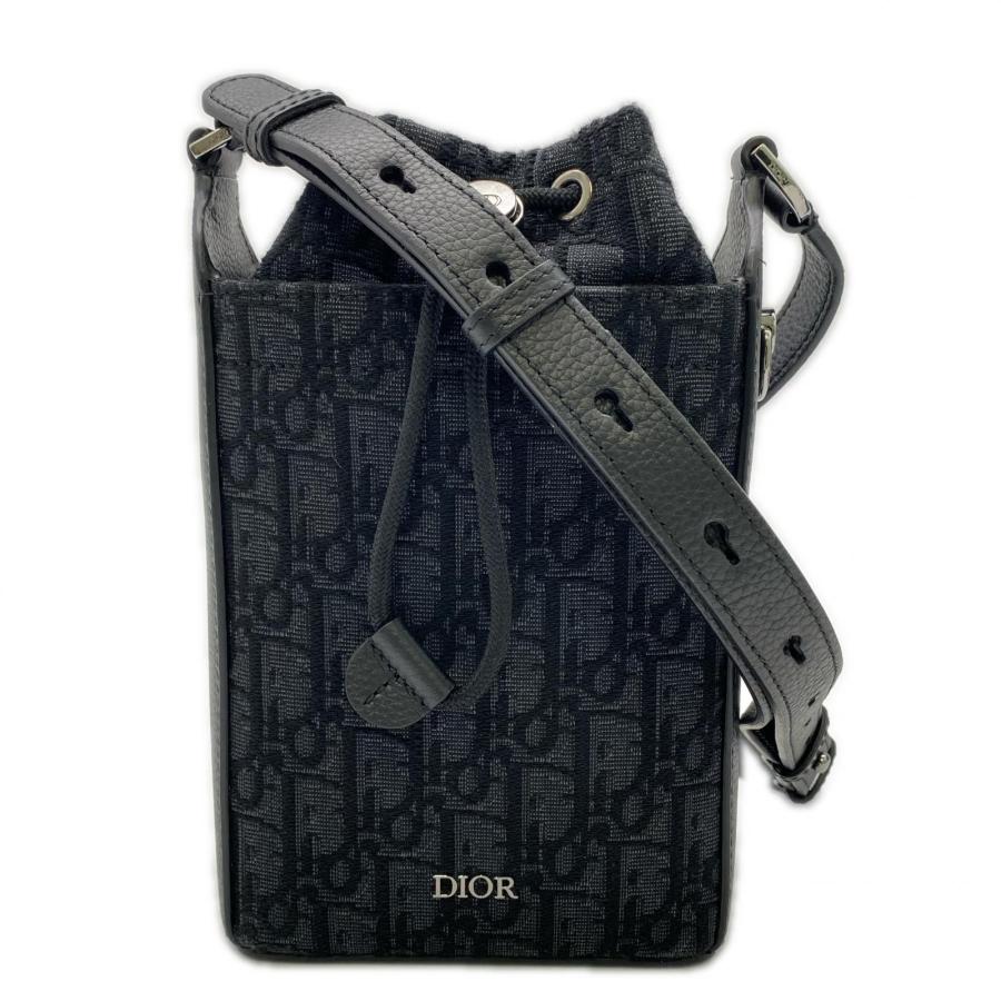 ☆3日以内返品可☆ 美品 Dior ディオール オブリーク ジャカード ミニ 
