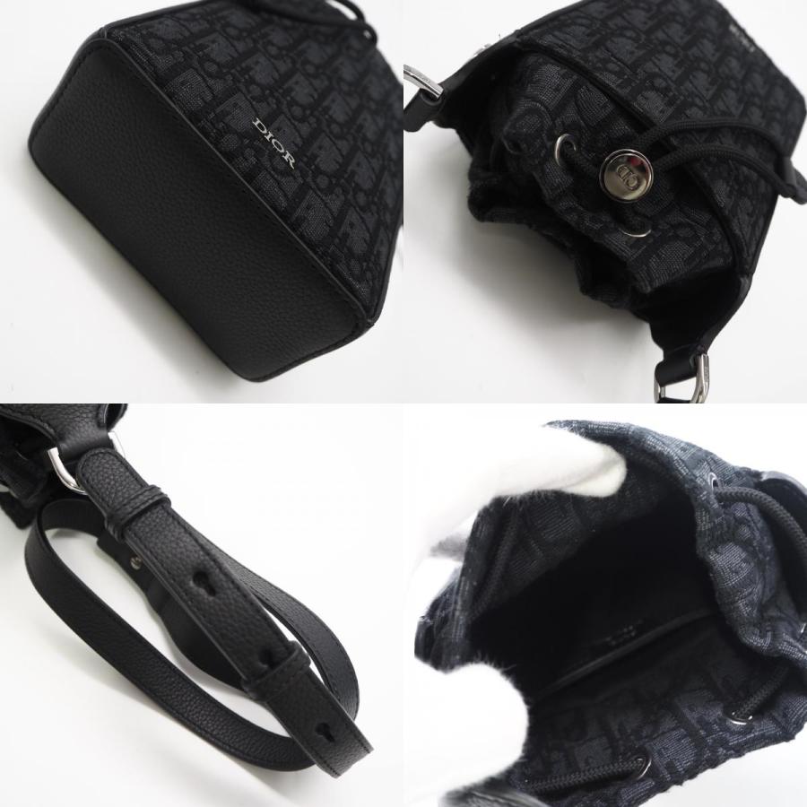 ☆3日以内返品可☆ 美品 Dior ディオール オブリーク ジャカード ミニ 