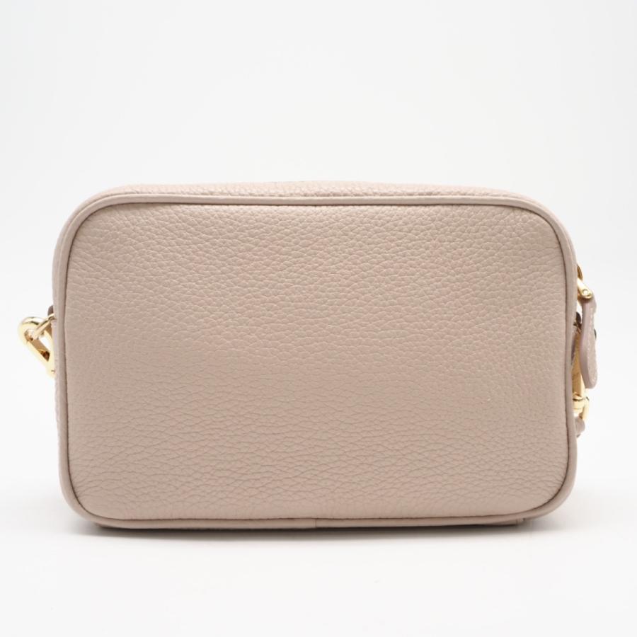★3日以内返品可★ 極美品 PRADA プラダ レザー レザー ミニバッグ 1NF060 ショルダーバッグ ピンク ベージュ | PRADA | 02