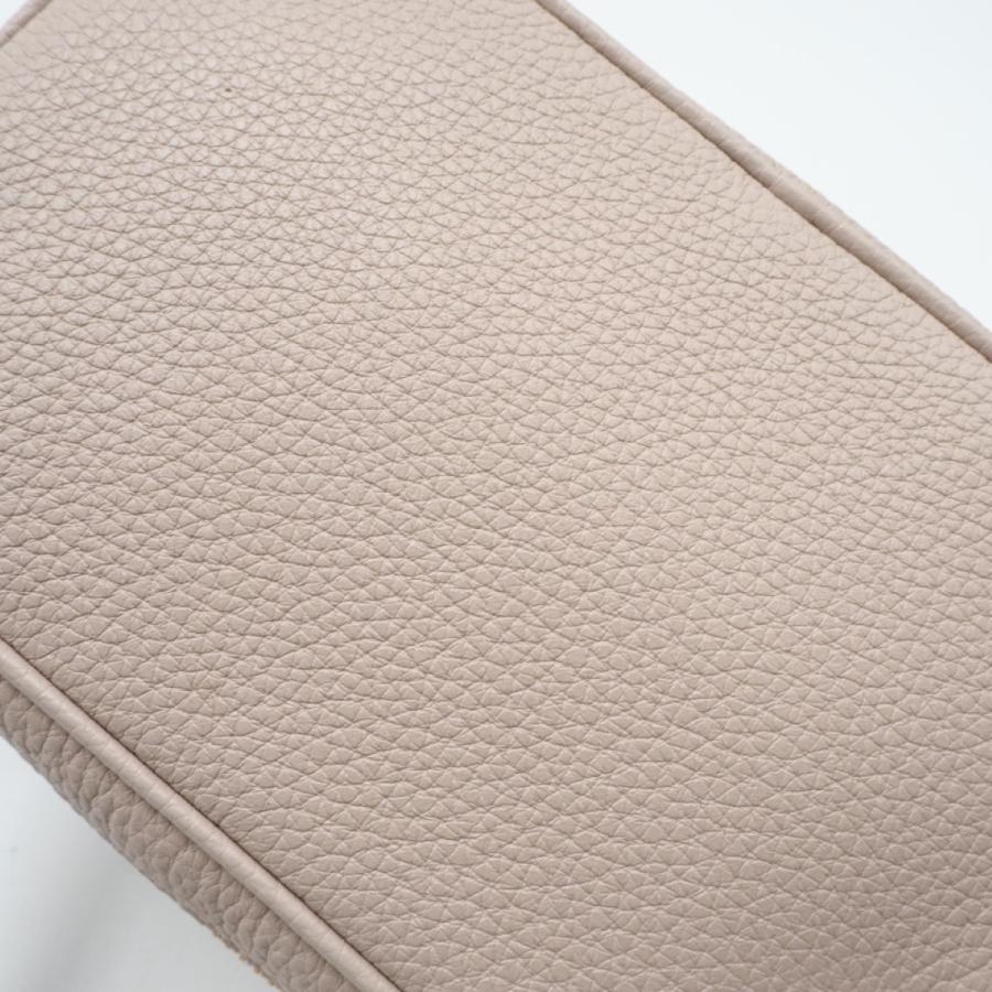 ★3日以内返品可★ 極美品 PRADA プラダ レザー レザー ミニバッグ 1NF060 ショルダーバッグ ピンク ベージュ | PRADA | 03