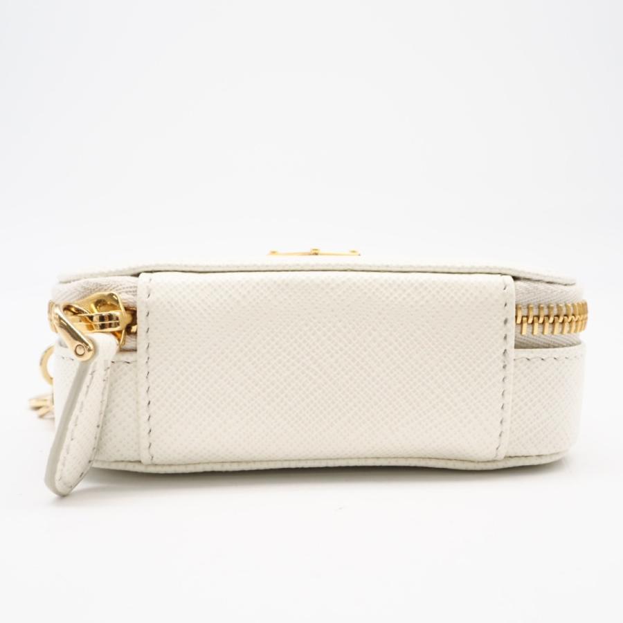 ★3日以内返品可★ 未使用 PRADA プラダ サフィアーノ トライアングル ミニポーチ 1NR025 2wayショルダーバッグ | PRADA | 06