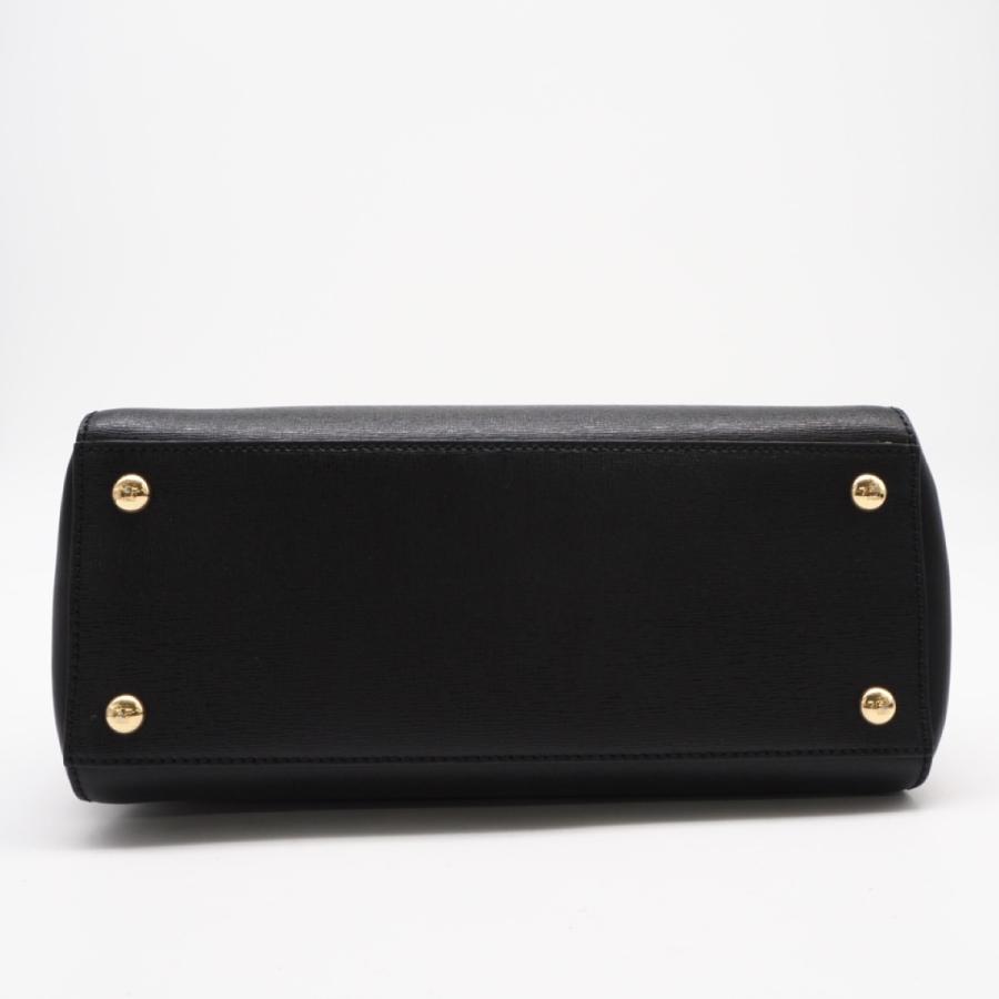 ★3日以内返品可★ 美品 FENDI フェンディ レザー プチトゥージュール 8BH253 2wayハンドバッグ ブラック