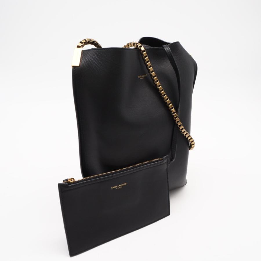 ★3日以内返品可★ 美品 SAINT LAURENT サンローラン サンローランパリ チェーンショルダーバッグ ケイト 354120 ショルダーバッグ ブラック ゴールド カーフレザー レディース ☆3日以内返品可☆ 美品 SAINT LAURENT PARIS サンローランパリ レザー