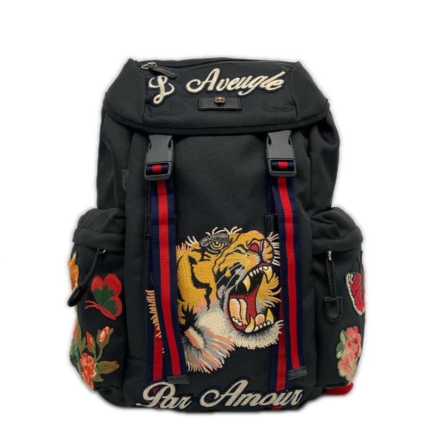 GUCCI（グッチ） ☆3日以内返品可☆ 美品 ナイロン エンブロイダリー 