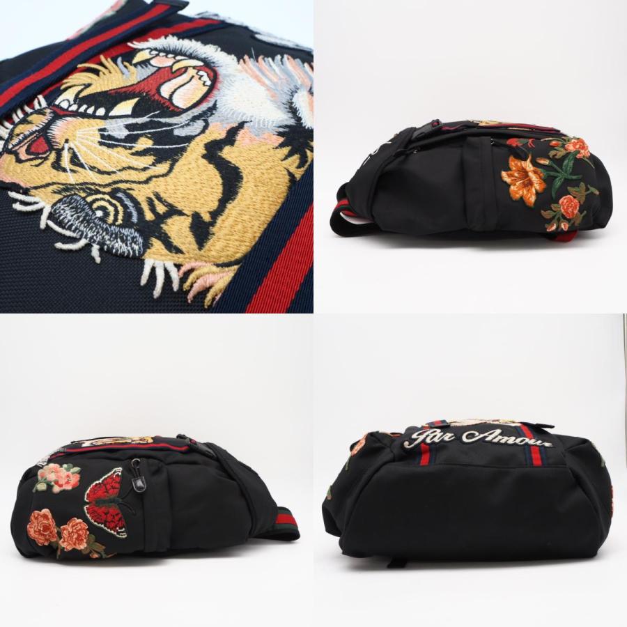GUCCI（グッチ） ☆3日以内返品可☆ 美品 ナイロン エンブロイダリー 