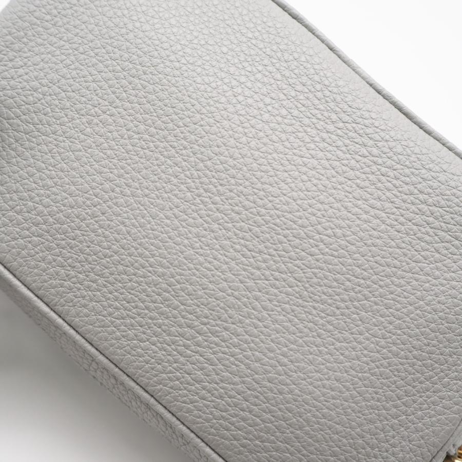 ★3日以内返品可★ 極美品 PRADA プラダ レザー ミニバッグ 1NF060 ショルダーバッグ グレー カーフレザー | PRADA | 03
