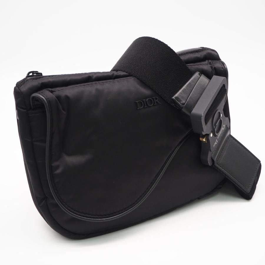 ☆3日以内返品可☆ 美品 Dior ディオール ナイロン サドルバッグ 