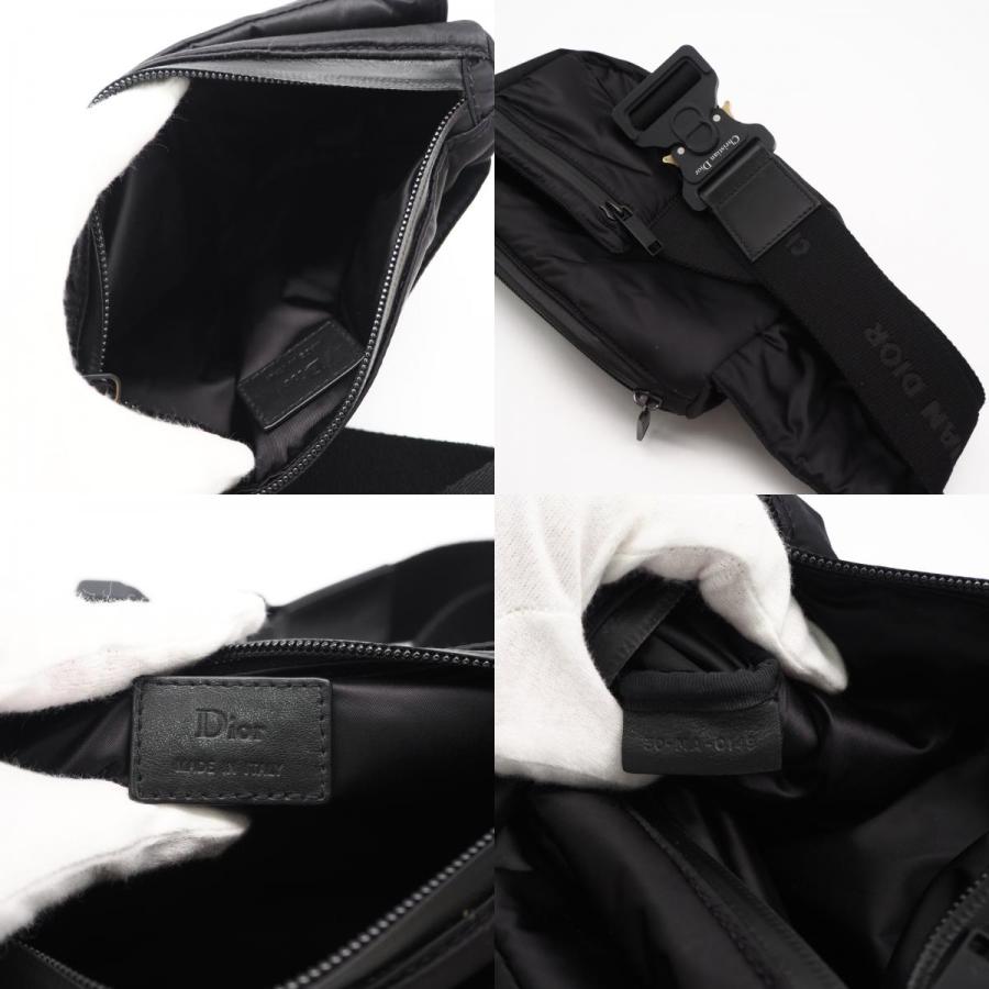 ☆3日以内返品可☆ 美品 Dior ディオール ナイロン サドルバッグ