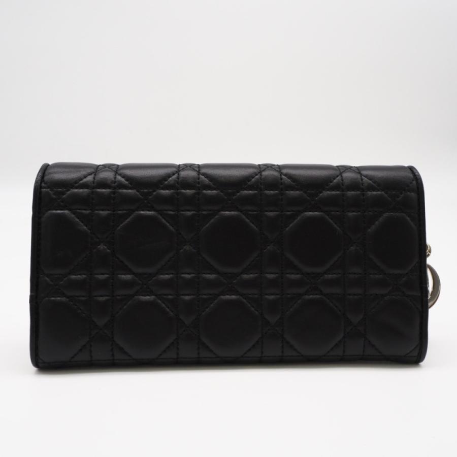 ★3日以内返品可★ 美品 Christian Dior クリスチャンディオール レディディオール カナージュ チェーンウォレット |  | 02