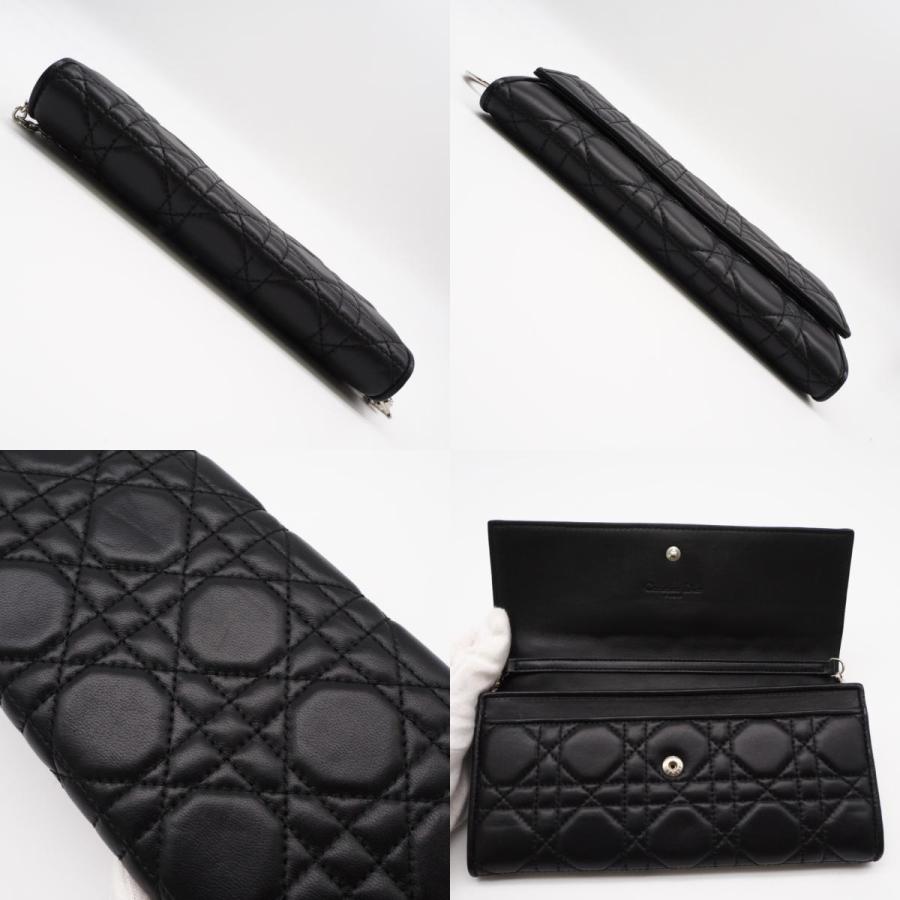★3日以内返品可★ 美品 Christian Dior クリスチャンディオール レディディオール カナージュ チェーンウォレット |  | 06