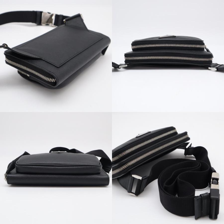 PRADA（プラダ） ☆3日以内返品可☆ 美品 サフィアーノ トライアングル 