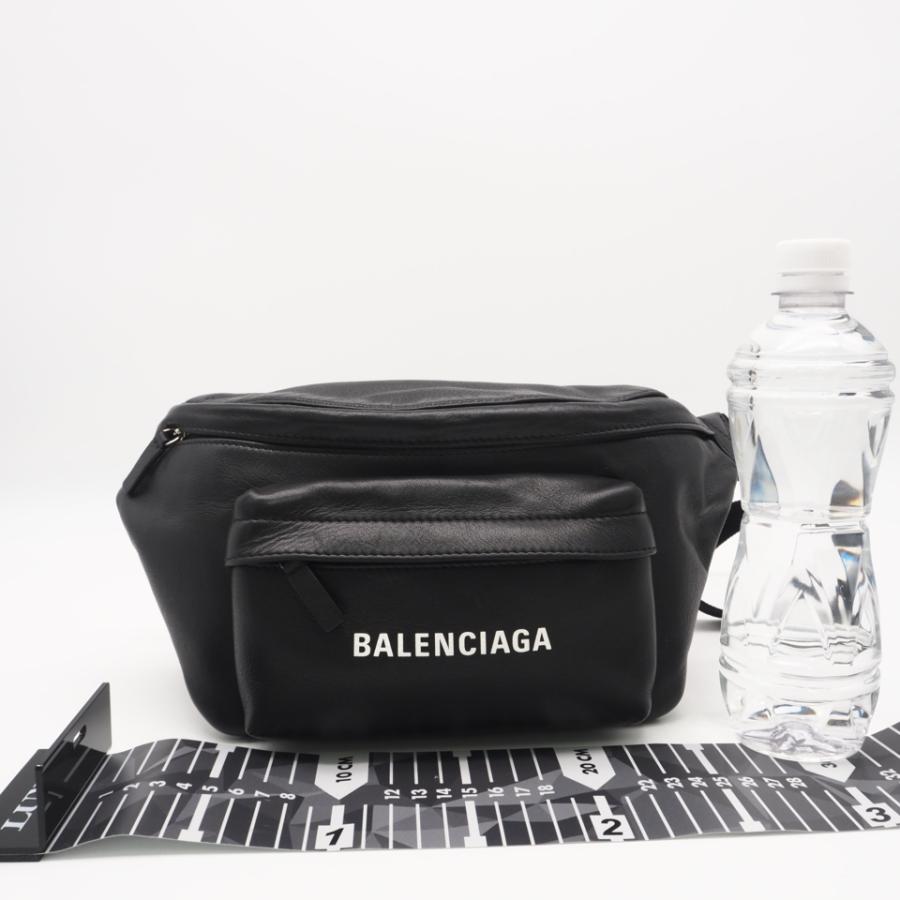 【極美品】バレンシアガ エブリデイ ボディバッグ レザー ブラック 付属品完備 BALENCIAGA（バレンシアガ） ☆3日以内返品可☆ レザー エブリデイ