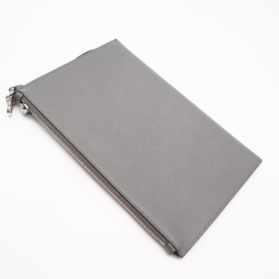 ★3日以内返品可★ 美品 PRADA プラダ Re-Nylon xサフィアーノ レザー ポーチ 2NH006 クラッチバッグ | PRADA | 02