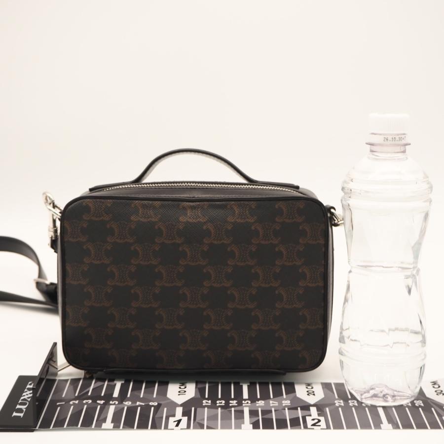 ★3日以内返品可★ 美品 CELINE セリーヌ トリオンフ キャンバス メッセンジャーボックス 113872EVJ | CELINE | 03