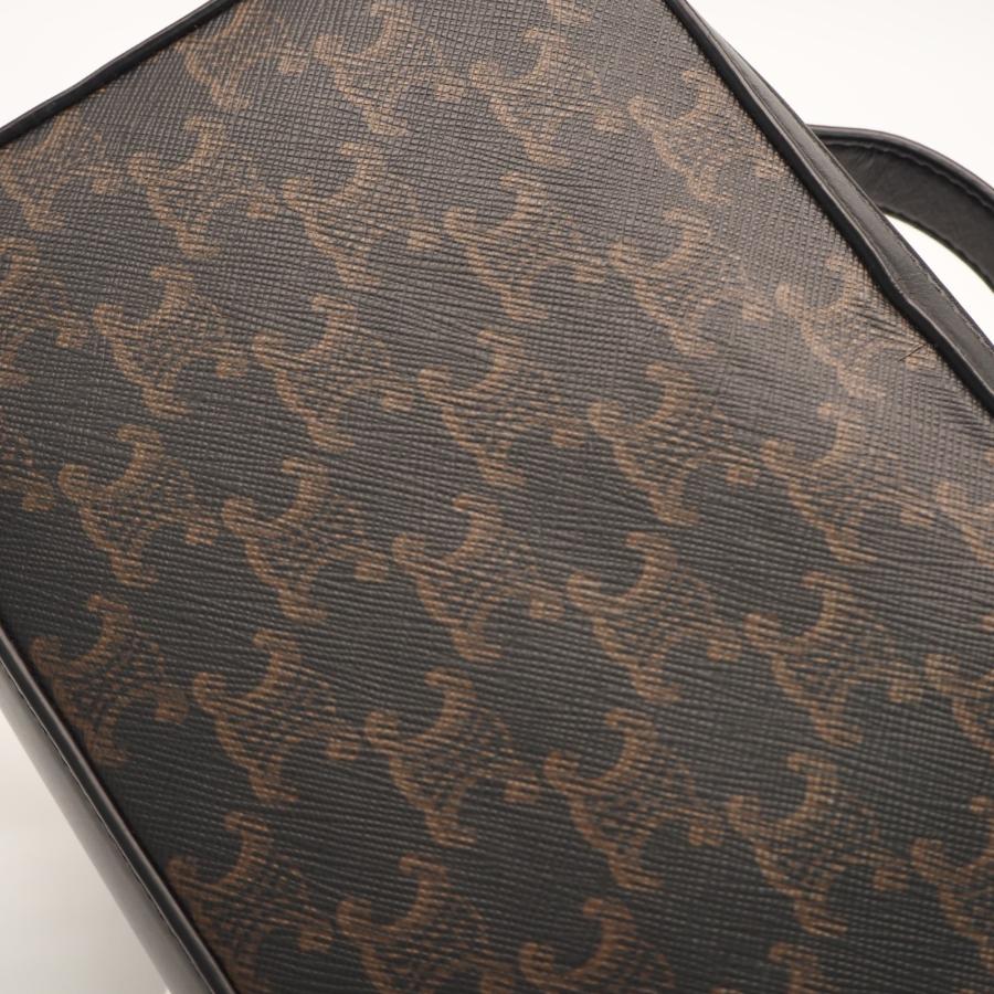 ★3日以内返品可★ 美品 CELINE セリーヌ トリオンフ キャンバス メッセンジャーボックス 113872EVJ | CELINE | 04