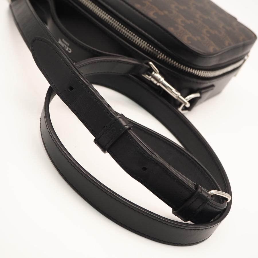 ★3日以内返品可★ 美品 CELINE セリーヌ トリオンフ キャンバス メッセンジャーボックス 113872EVJ | CELINE | 06