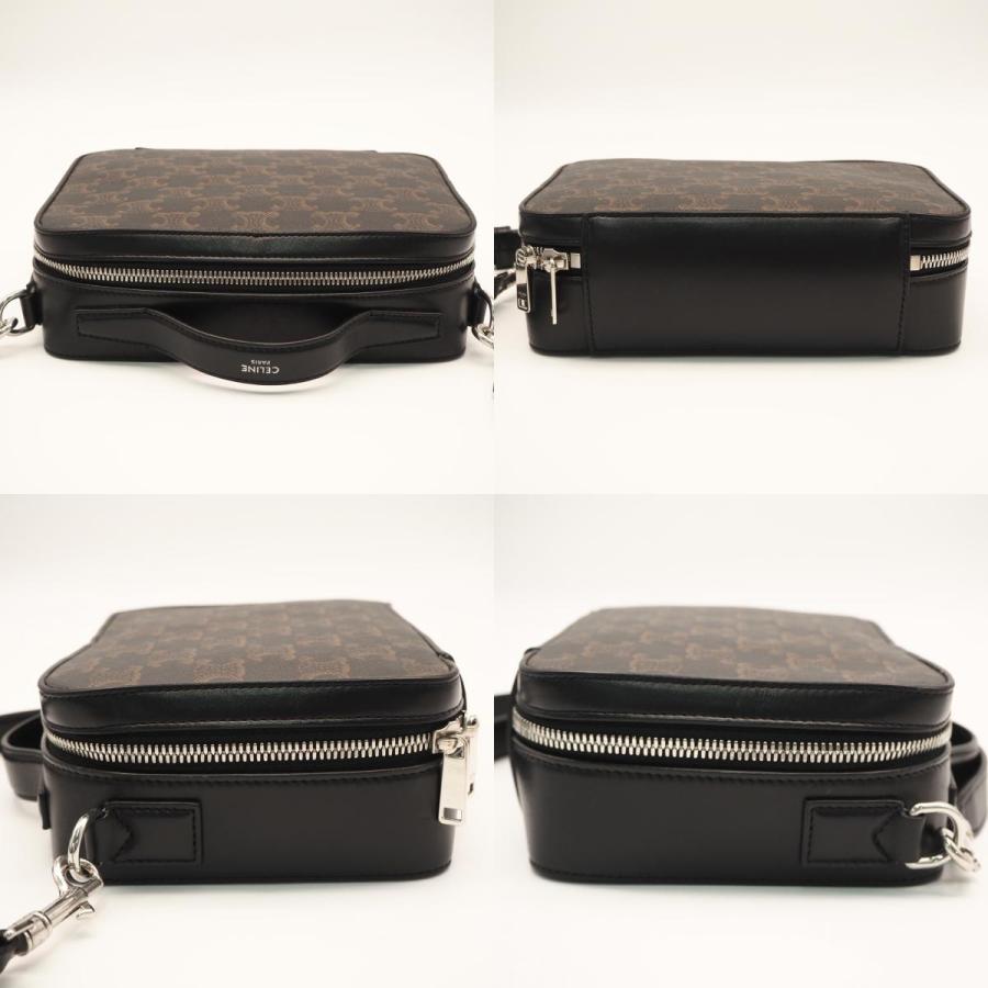 ★3日以内返品可★ 美品 CELINE セリーヌ トリオンフ キャンバス メッセンジャーボックス 113872EVJ | CELINE | 07