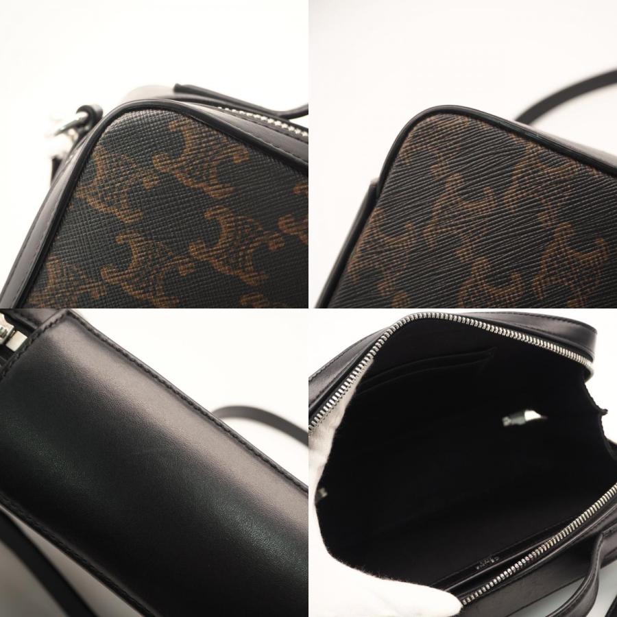 ★3日以内返品可★ 美品 CELINE セリーヌ トリオンフ キャンバス メッセンジャーボックス 113872EVJ | CELINE | 08