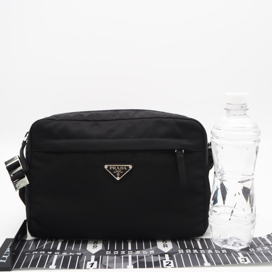 ★3日以内返品可★ 極美品 PRADA プラダ テスート ナイロン ショルダーバッグ 2VH090 ショルダーバッグ ブラック | PRADA | 03