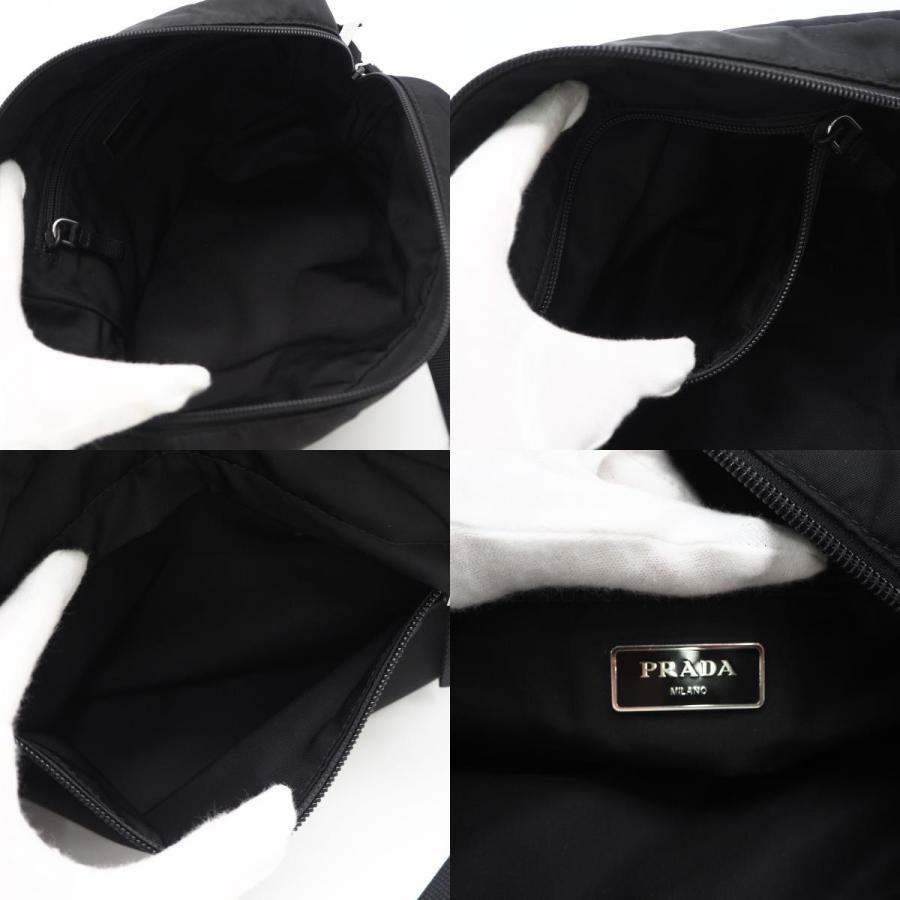 ★3日以内返品可★ 極美品 PRADA プラダ テスート ナイロン ショルダーバッグ 2VH090 ショルダーバッグ ブラック | PRADA | 08