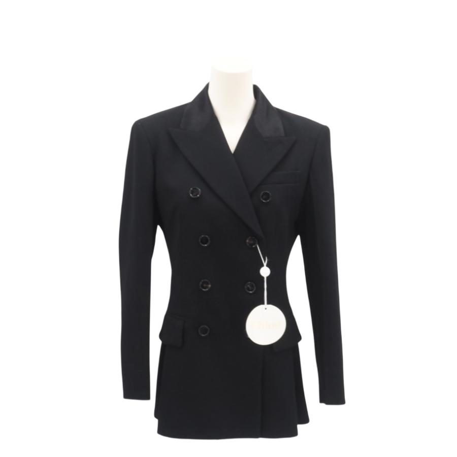 ★3日以内返品可★ 未使用 Chloe クロエ コットン ジャケット 34 34 CHC21SVE0206600134 | Chloe | 01