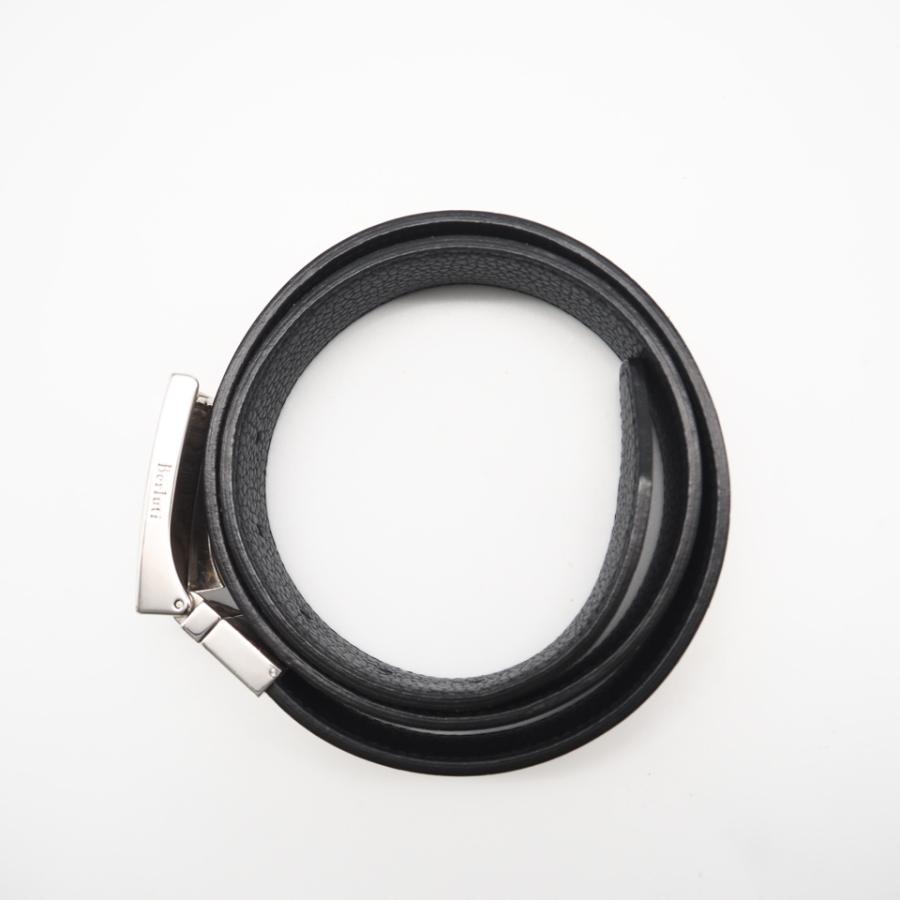 ★3日以内返品可★ 美品 Berluti ベルルッティ カリグラフィ レザー バックル ベルト - ベルト ブラウン ブラック |  | 06