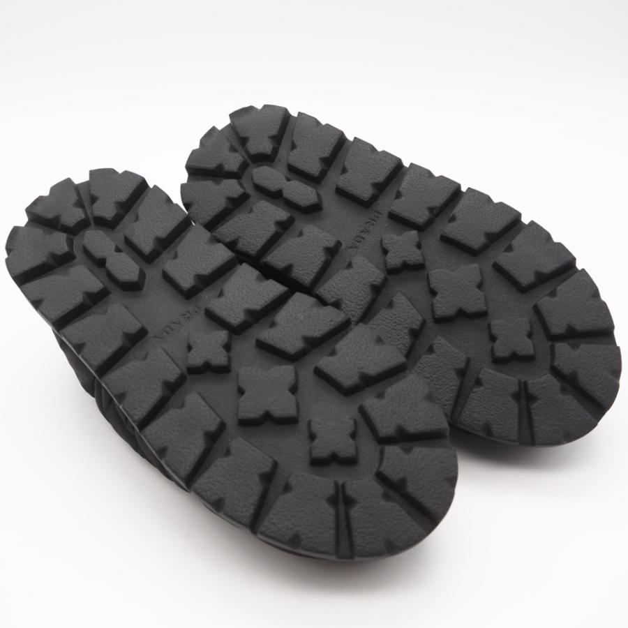 ★3日以内返品可★ 極美品 PRADA プラダ キルティング ナイロン ロゴ パディングブーツ 7 24 1S704M ブーツ | PRADA | 02