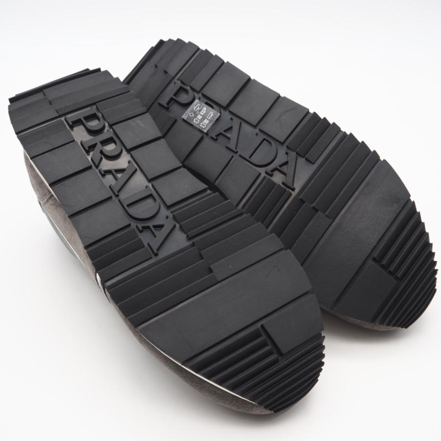 ★3日以内返品可★ 極美品 PRADA プラダ スエードレザー ナイロン スニーカー 6 24.5 4E3538 スニーカー | PRADA | 02