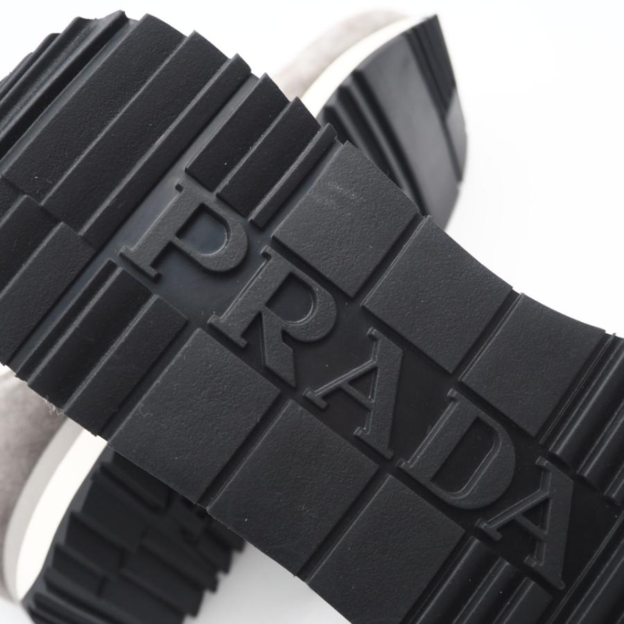 ★3日以内返品可★ 極美品 PRADA プラダ スエードレザー ナイロン スニーカー 6 24.5 4E3538 スニーカー | PRADA | 04