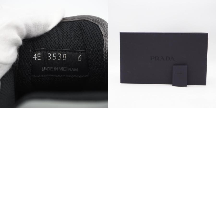 ★3日以内返品可★ 極美品 PRADA プラダ スエードレザー ナイロン スニーカー 6 24.5 4E3538 スニーカー | PRADA | 09