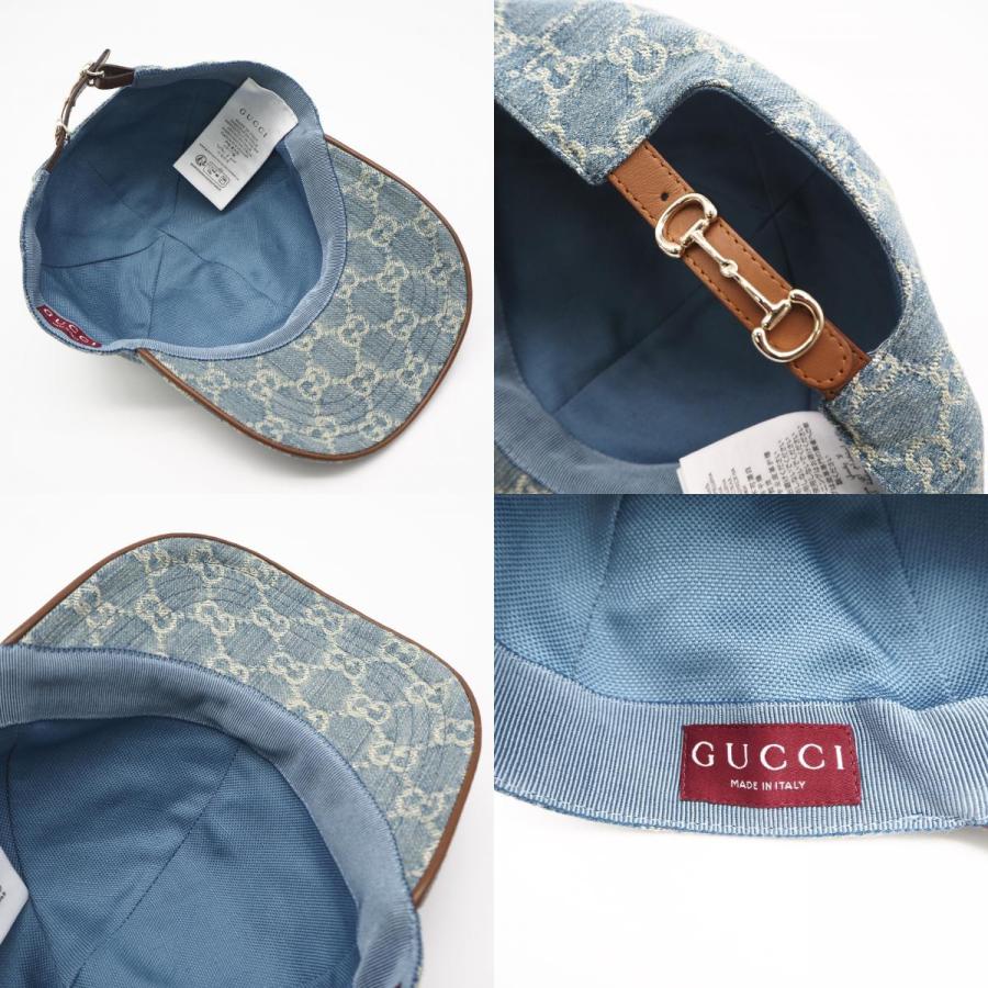 GUCCI（グッチ） ☆3日以内返品可☆ 美品 GGデニム ホースビット