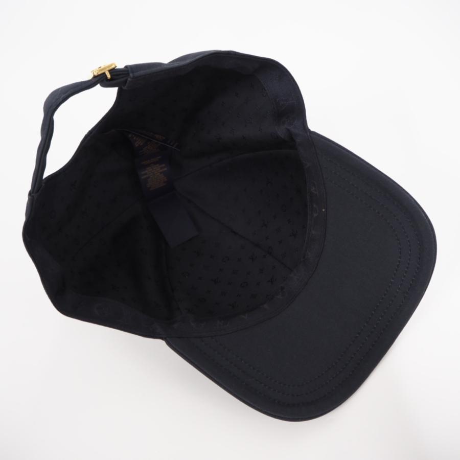 ★3日以内返品可★ 極美品 LOUIS VUITTON ルイ・ヴィトン コットン キャップ LVシグネチャー ブルーマリーヌ M | LOUIS VUITTON | 06